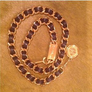 Authentic vintage iconic Chanel chain belt